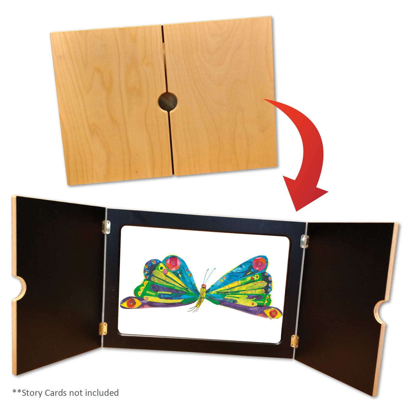 Kamishibai Storytelling Theatre And Story Prop Cards Mantra Lingua UK